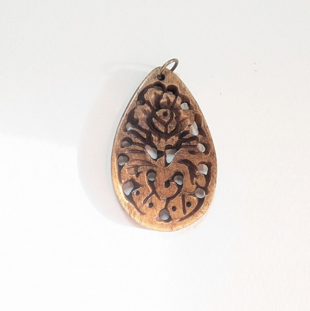 Hand Carved Pendant